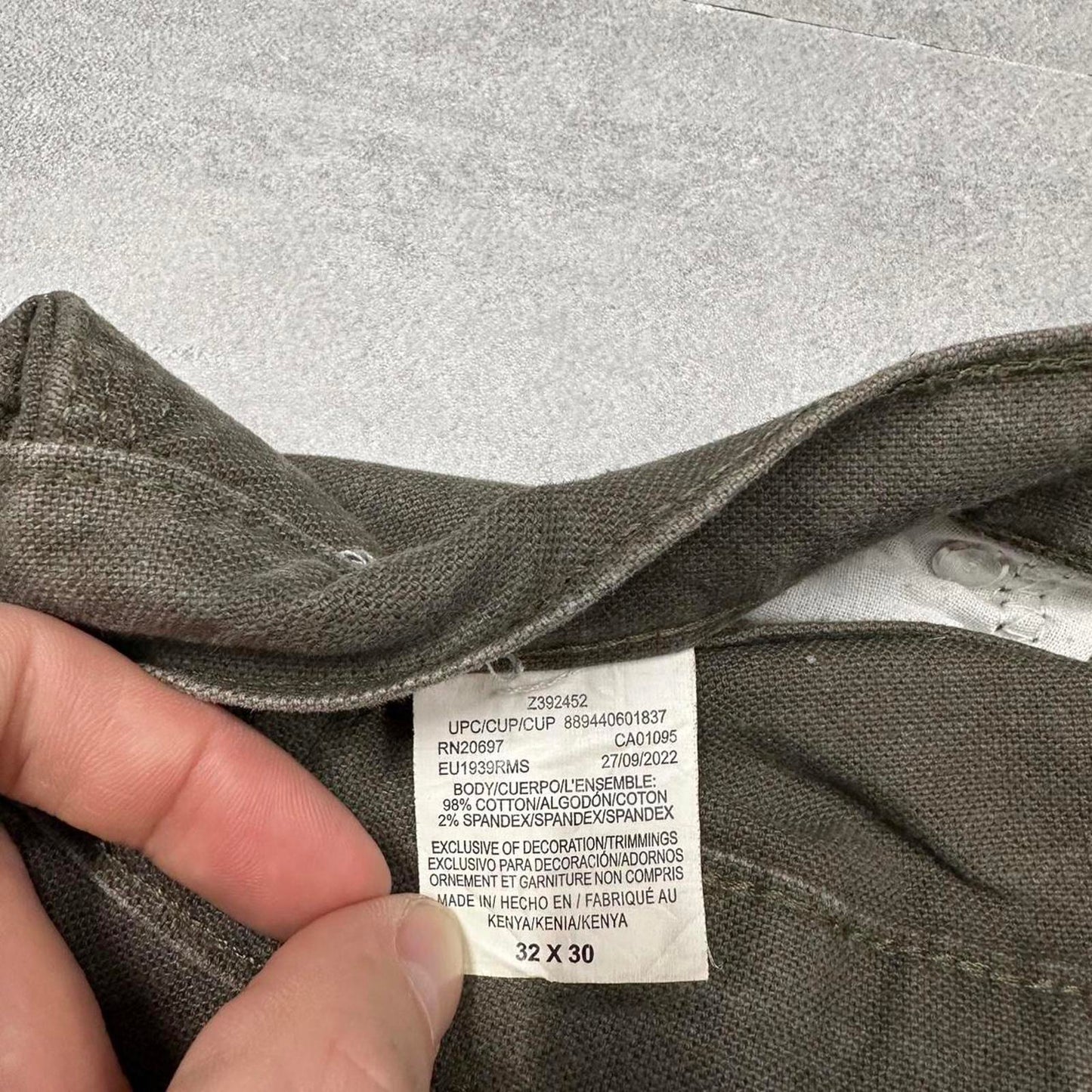 Mens Dickies carpenter jorts W32