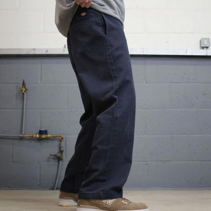Y2K Dickies 874 work pants faded navy Loose original fit chino style skate trousers