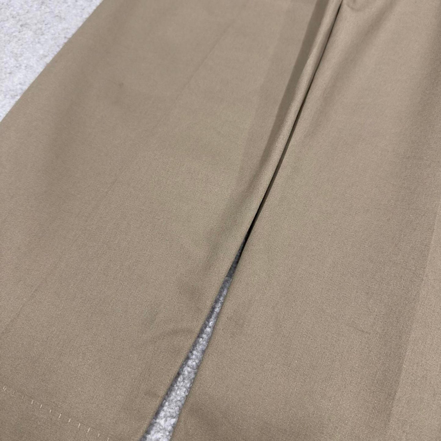 Vintage y2k baggy work pants beige Loose chino style skate trousers Red Kap workwear patch logo
