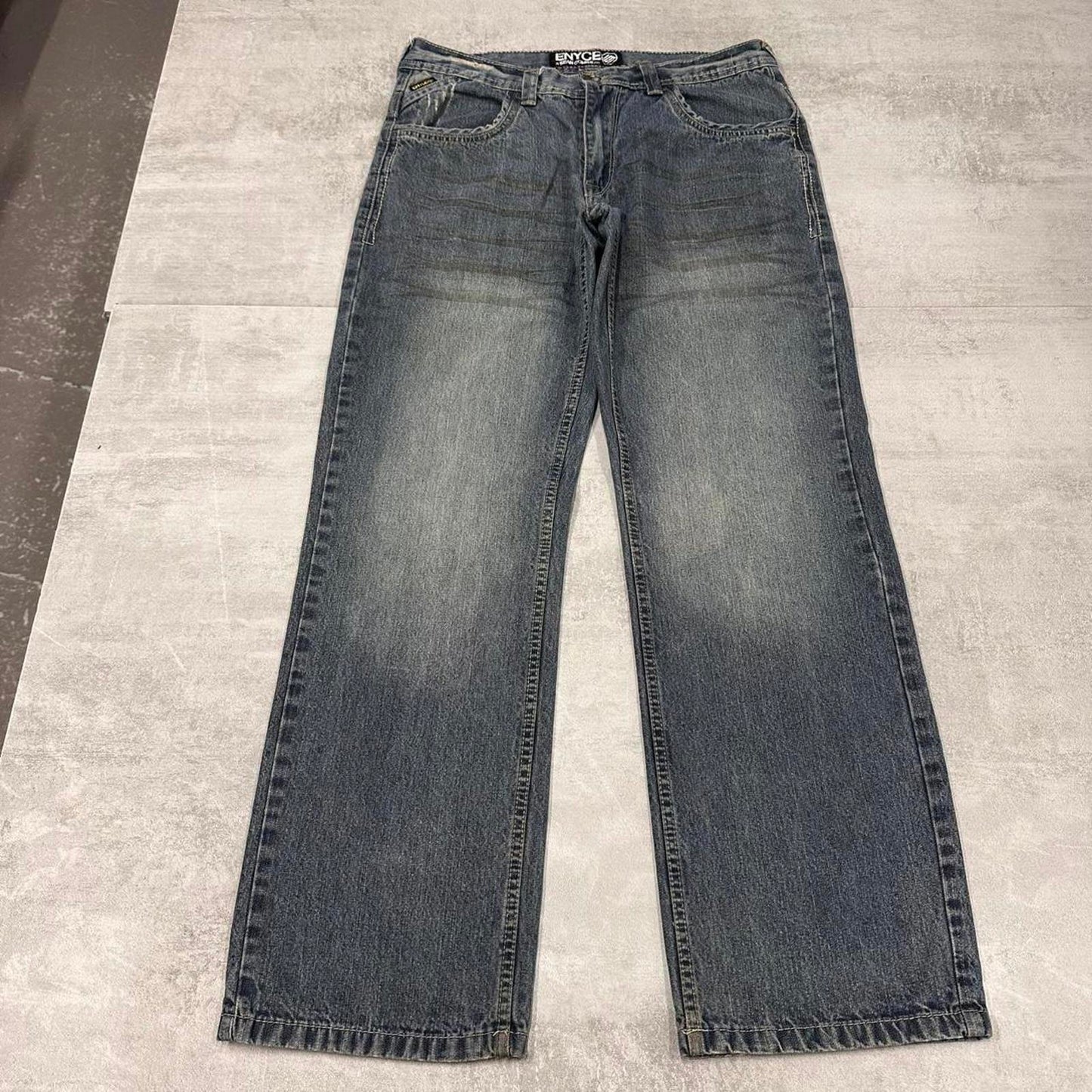 Enyce jeans W34 L32 blue loose y2k hip hop jeans