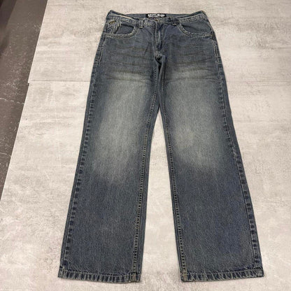 Enyce jeans W34 L32 blue loose y2k hip hop jeans