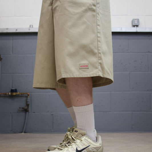 Dickies carpenter shorts baggy khaki Twill chino skater surf style long leg shorts
