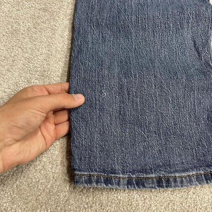 Levi's 505 straight fit jeans y2k blue Regular straight leg denim pants red tab logo