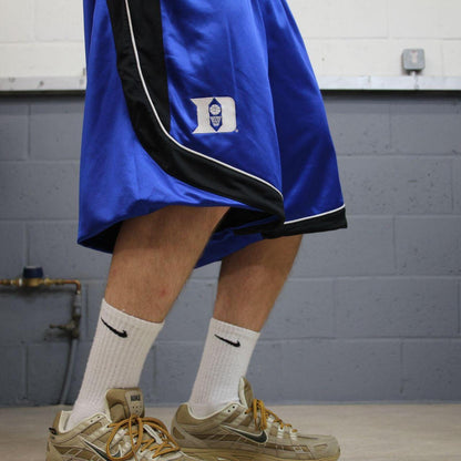 Baggy Nike sports shorts y2k blue DUKE basketball comfy loose floaty summer gym shorts