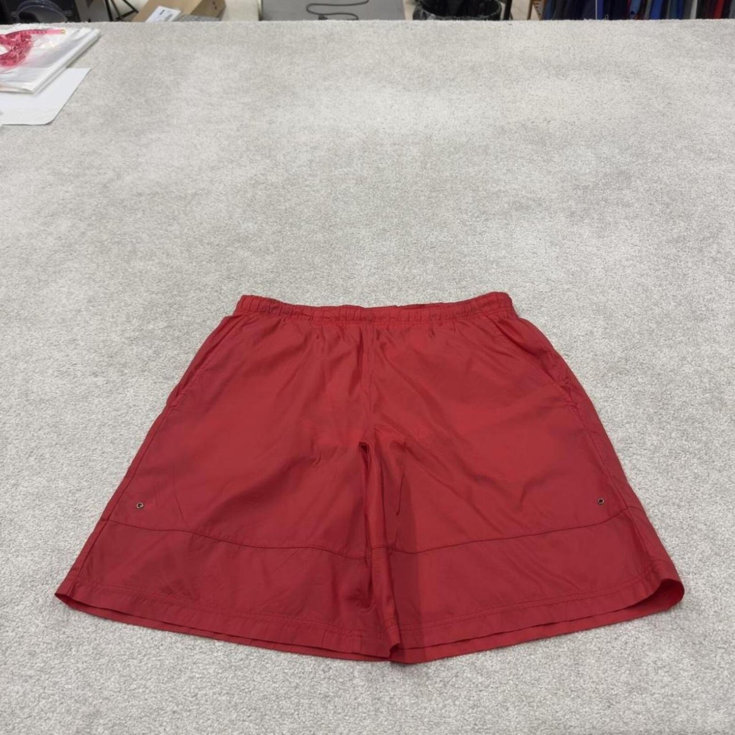Loose Nike swim shorts y2k red Mesh lined comfy loose floaty summer gym