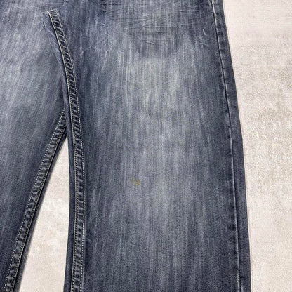 Mens loose Southpole jeans W36 L30 blue 90s style skater jeans