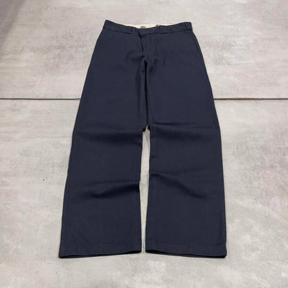 Dickies 874 Pants W32L31 navy original fit twill chino 90s style skater pants