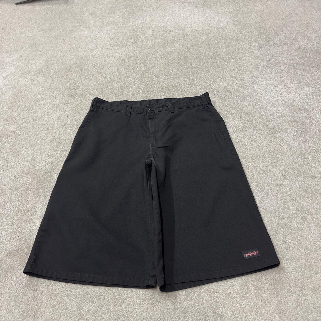 Dickies carpenter shorts long leg black Twill chino skater style shorts loose leg