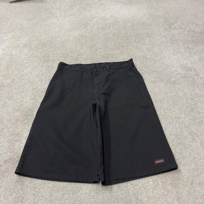Dickies carpenter shorts long leg black Twill chino skater style shorts loose leg