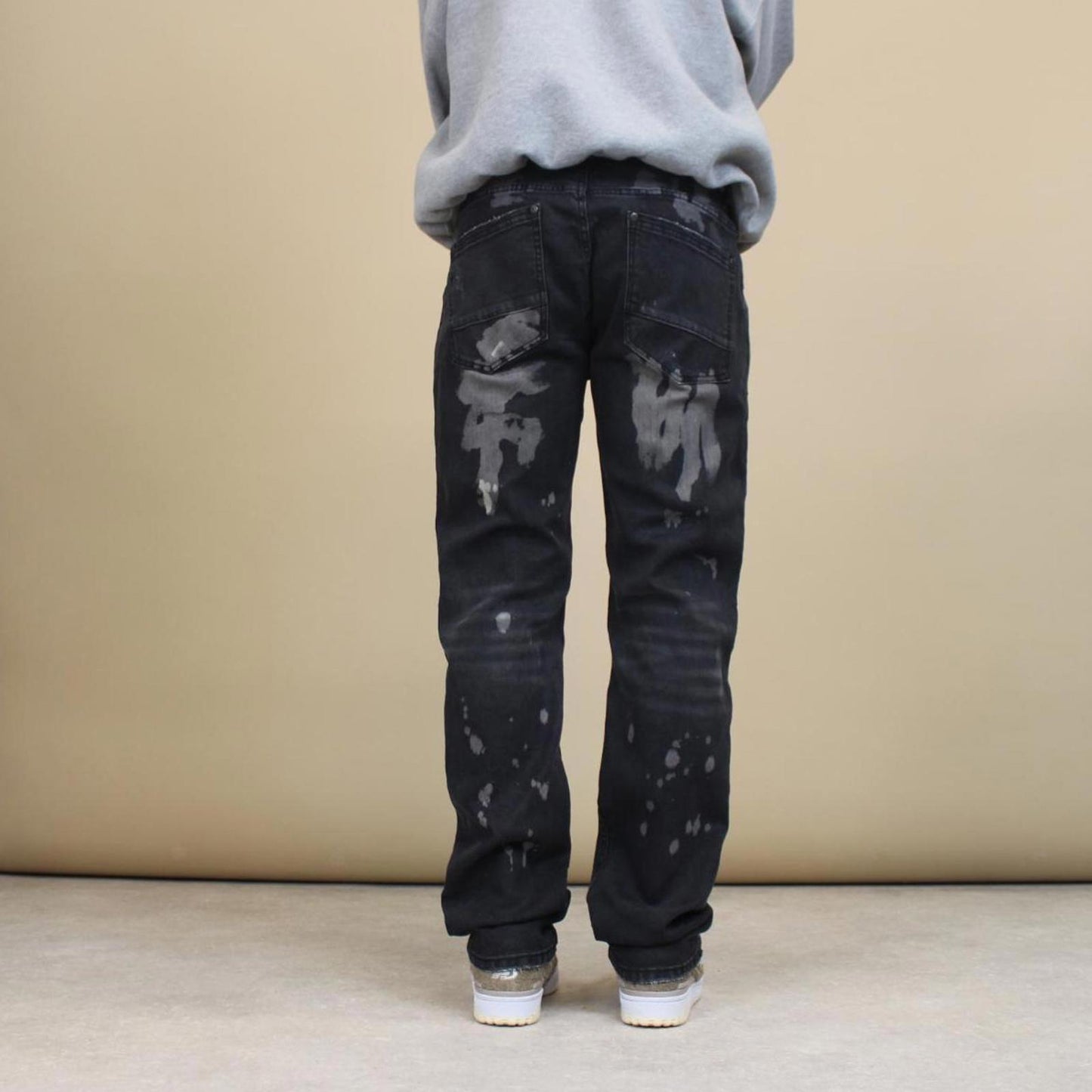 Black International Concepts jeans W32L32 skinny stretch hip hop Y2K jeans