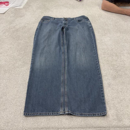 Carhartt work jeans relaxed blue Loose 100% cotton denim skate style y2k pants