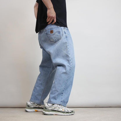 Mens vintage Carhartt jeans W40 L25.5 blue loose denim 90s style jeans