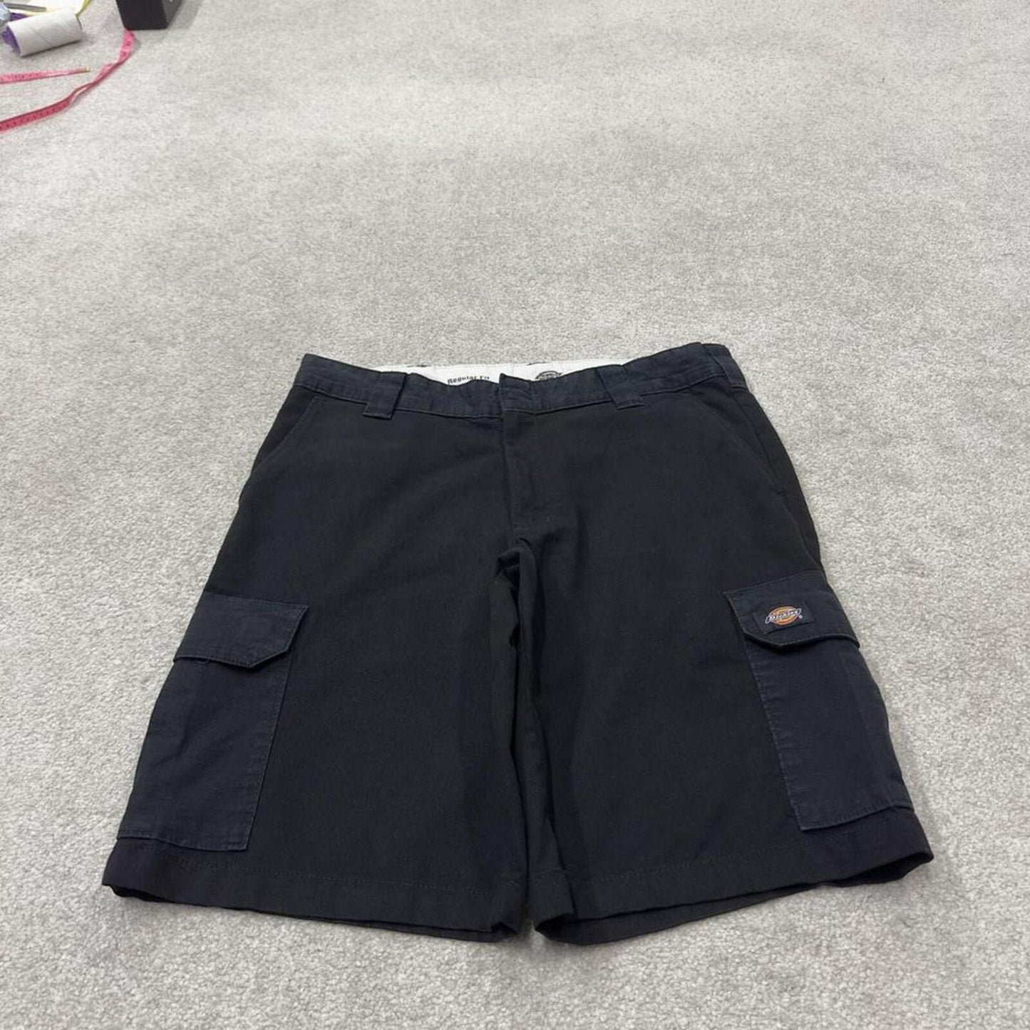 Dickies cargo shorts utility black Twill chino skater style shorts regular fit