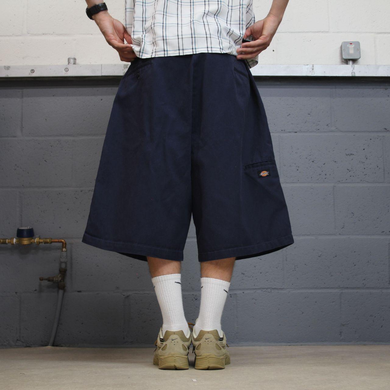 Dickies extra baggy chino shorts carpenter navy Chino skater / surf shorts loose fit festival
