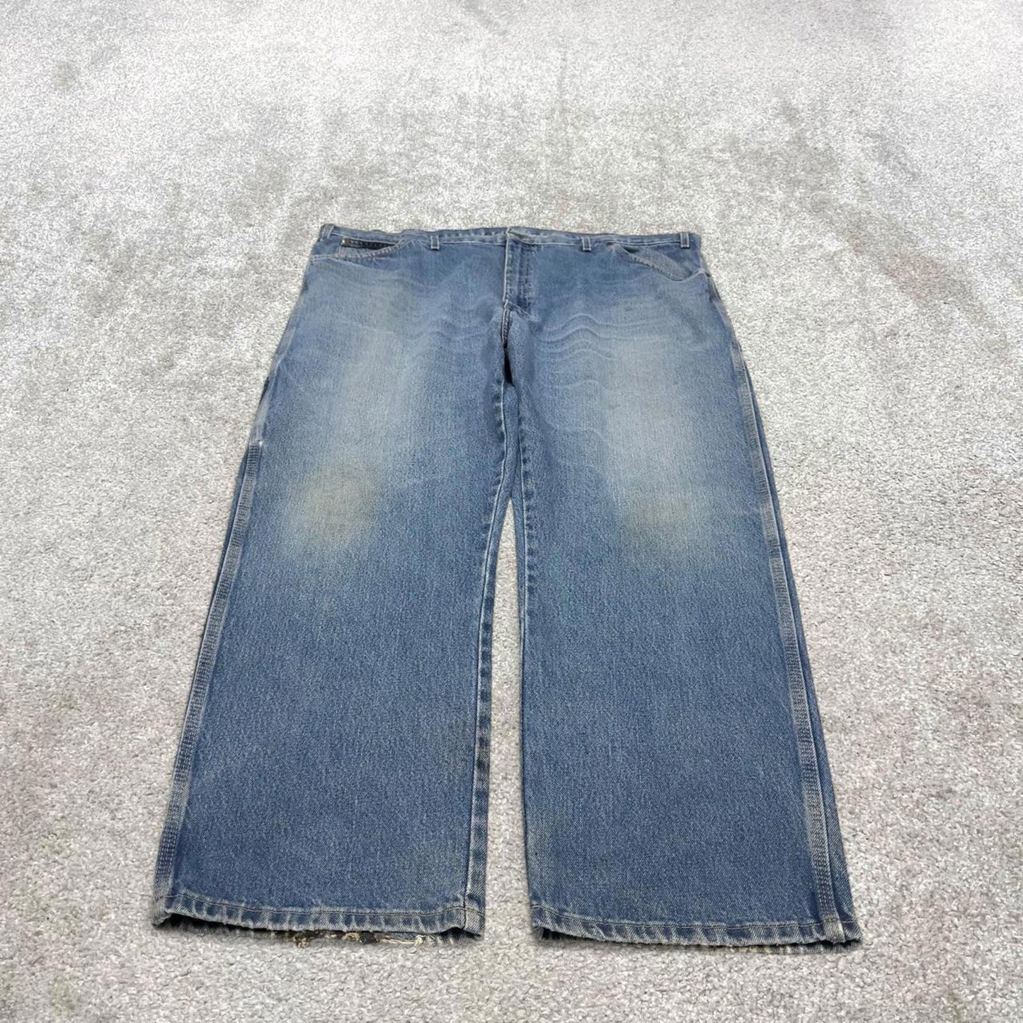 Dickies baggy carpenter jeans blue denim cargo skater style work pants