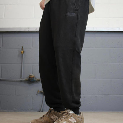 Loose Y2k Black Puma joggers L