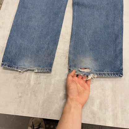 Mens baggy Dickies carpenter jeans W36 L34