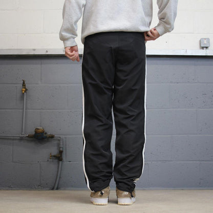 00s y2k Adidas tracksuit bottoms Black Small sportswear track pants gym wear