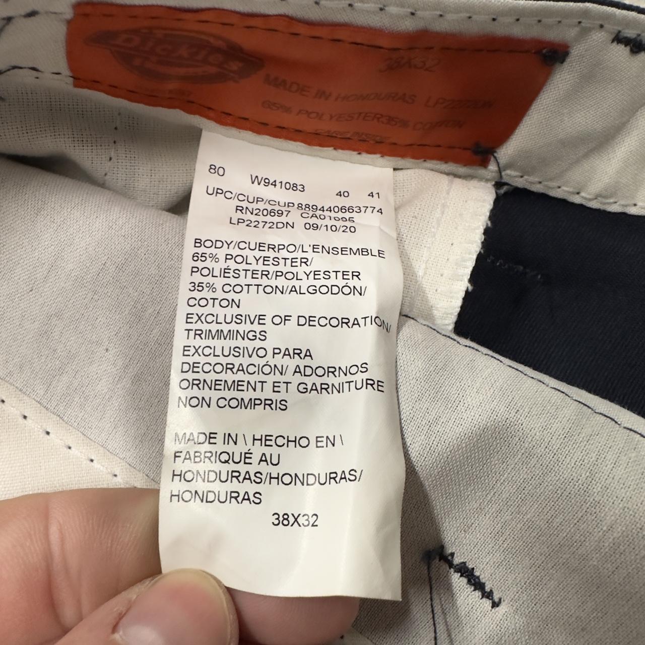 Dickies carpenter pants pants Y2K navy Loose leg twill chino style skate trousers