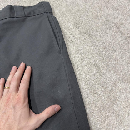 Dickies 874 pants grey original fit W34L30 Twill chino style skate work trousers
