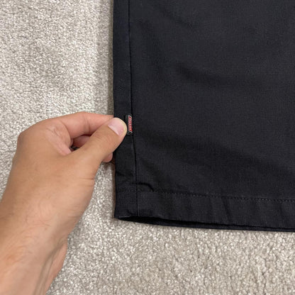 Dickies extra baggy chino shorts black carpenter Chino style skater shorts wide leg festival