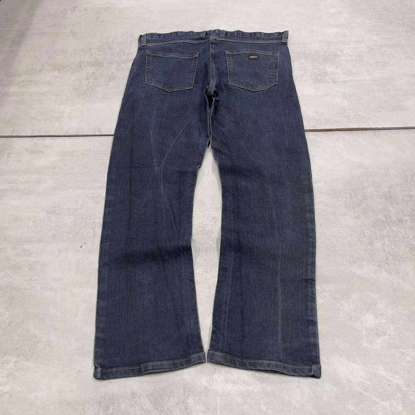 Dickies jeans W38L30 straight leg blue denim 90s style skater style jeans