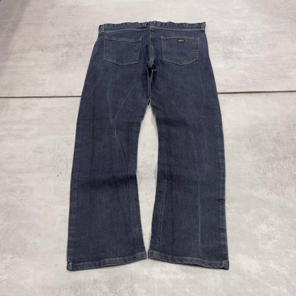Dickies jeans W38L30 straight leg blue denim 90s style skater style jeans