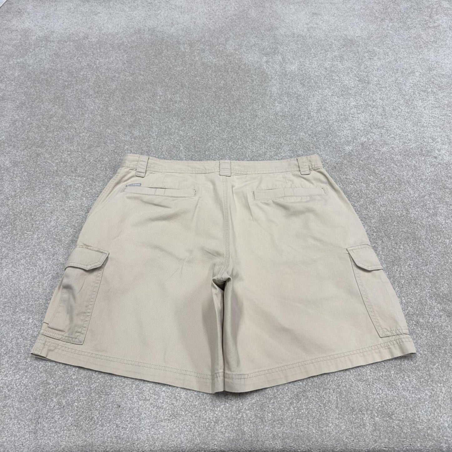 Y2K Columbia cargo technical shorts beige Loose chino utility summer festival hiking shorts