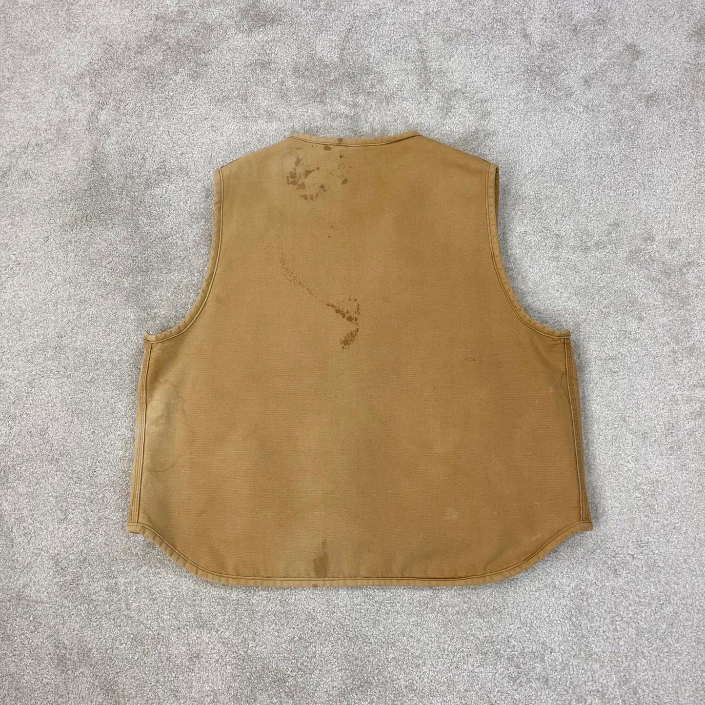 Tan vintage Carhartt Gilet XXL