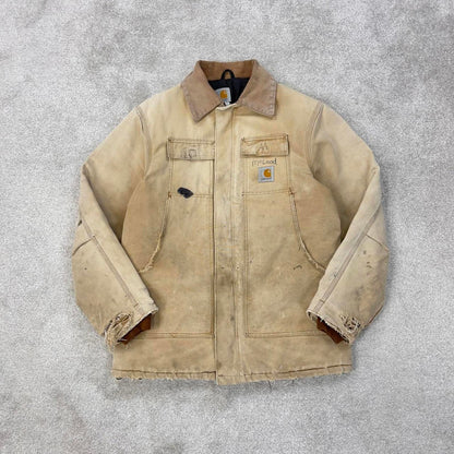 Vintage Tan Carhartt Arctic jacket M