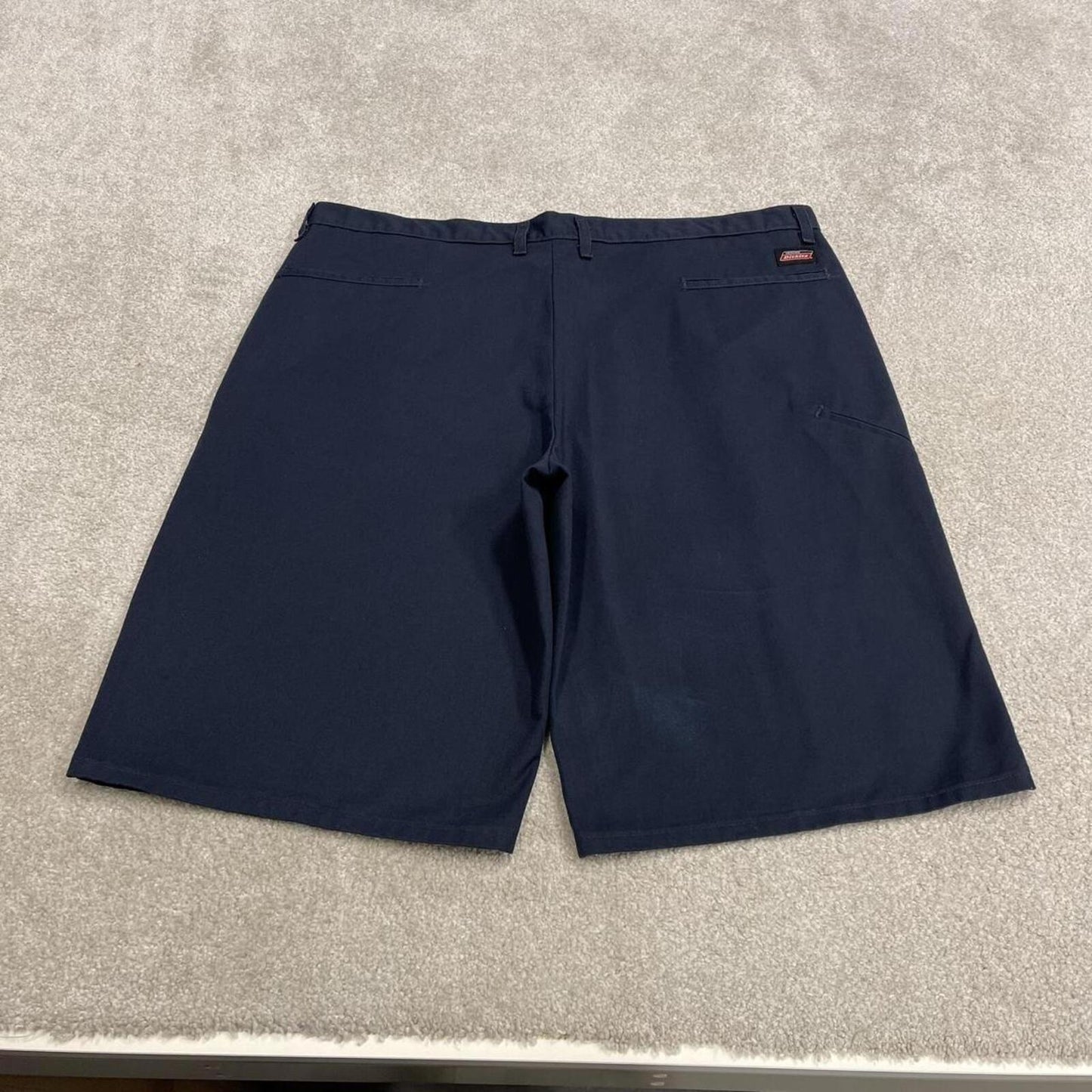 Dickies baggy carpenter shorts chino navy Chino style skater shorts long wide leg festival
