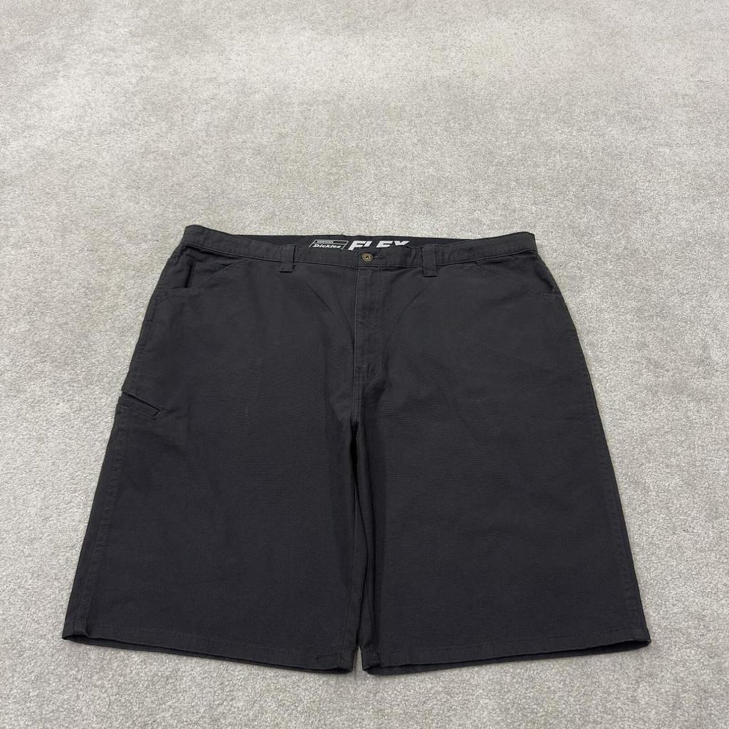 Dickies baggy carpenter shorts black Surf style skater shorts long loose leg festival