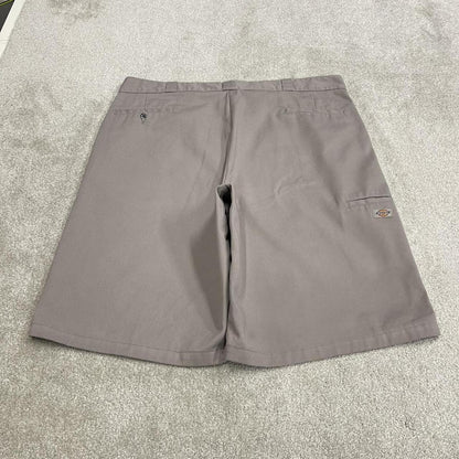 Dickies extra baggy chino shorts carpenter grey Surf style skater shorts long wide leg festival