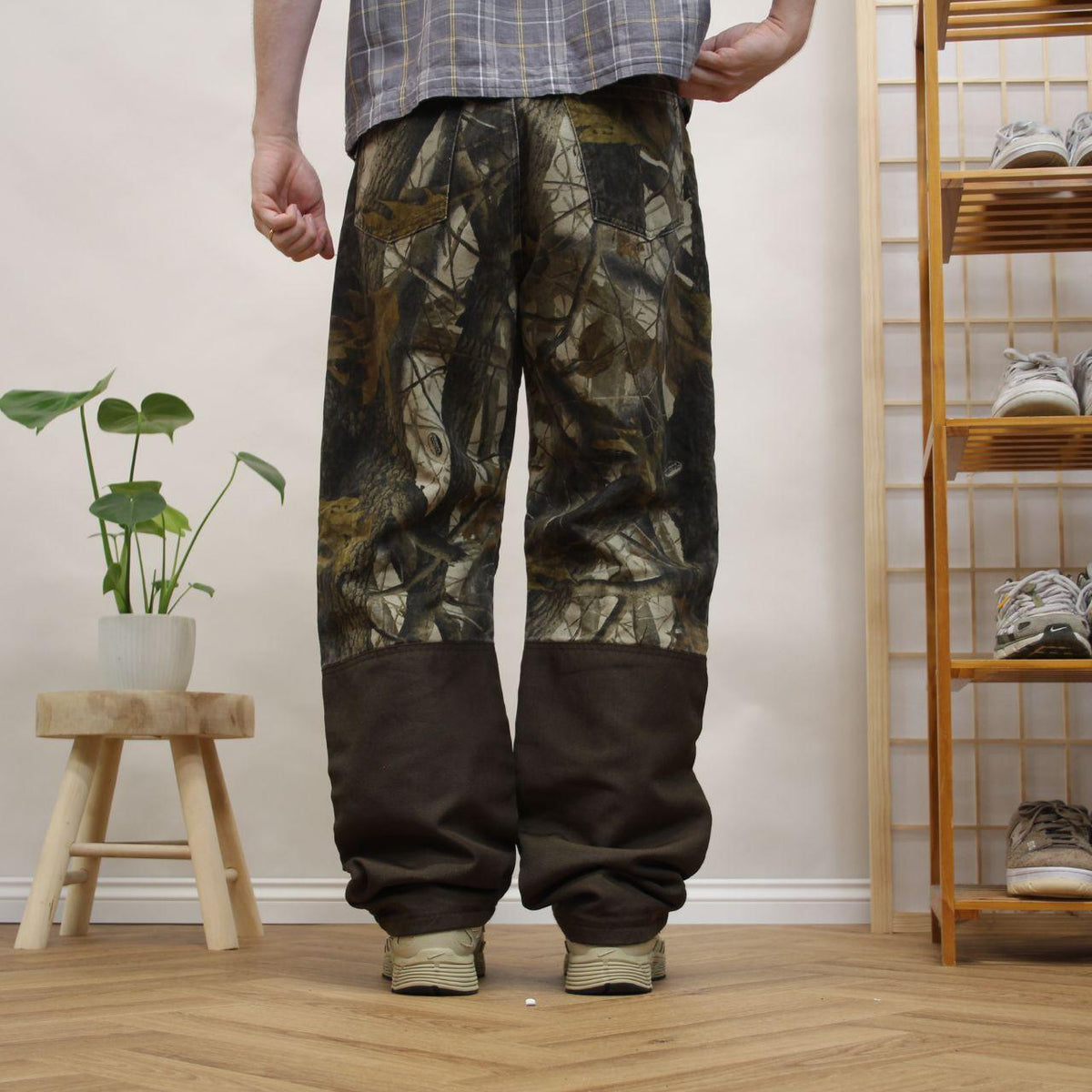 Vintage wrangler pro gear Realtree camo jeans Straight leg camouflage utility combat trousers