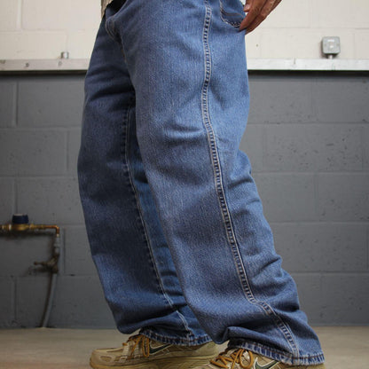 Dickies jeans y2k skater blue denim Loose straight leg denim 5 pocket workwear pants