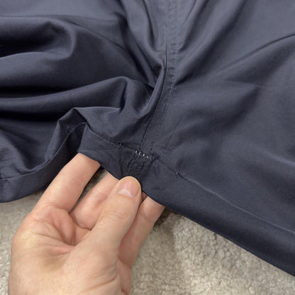 Baggy Y2K Champion tracksuit bottoms navy Loose leg lined 2000s style casual track pants
