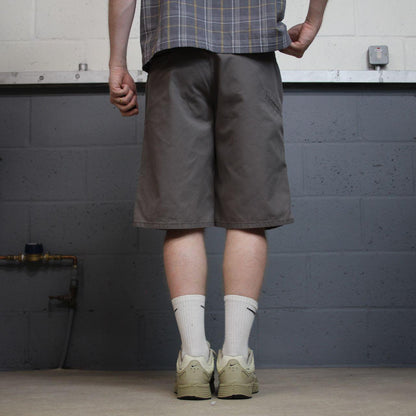 Dickies carpenter chino shorts loose grey Twill chino skater style shorts long leg