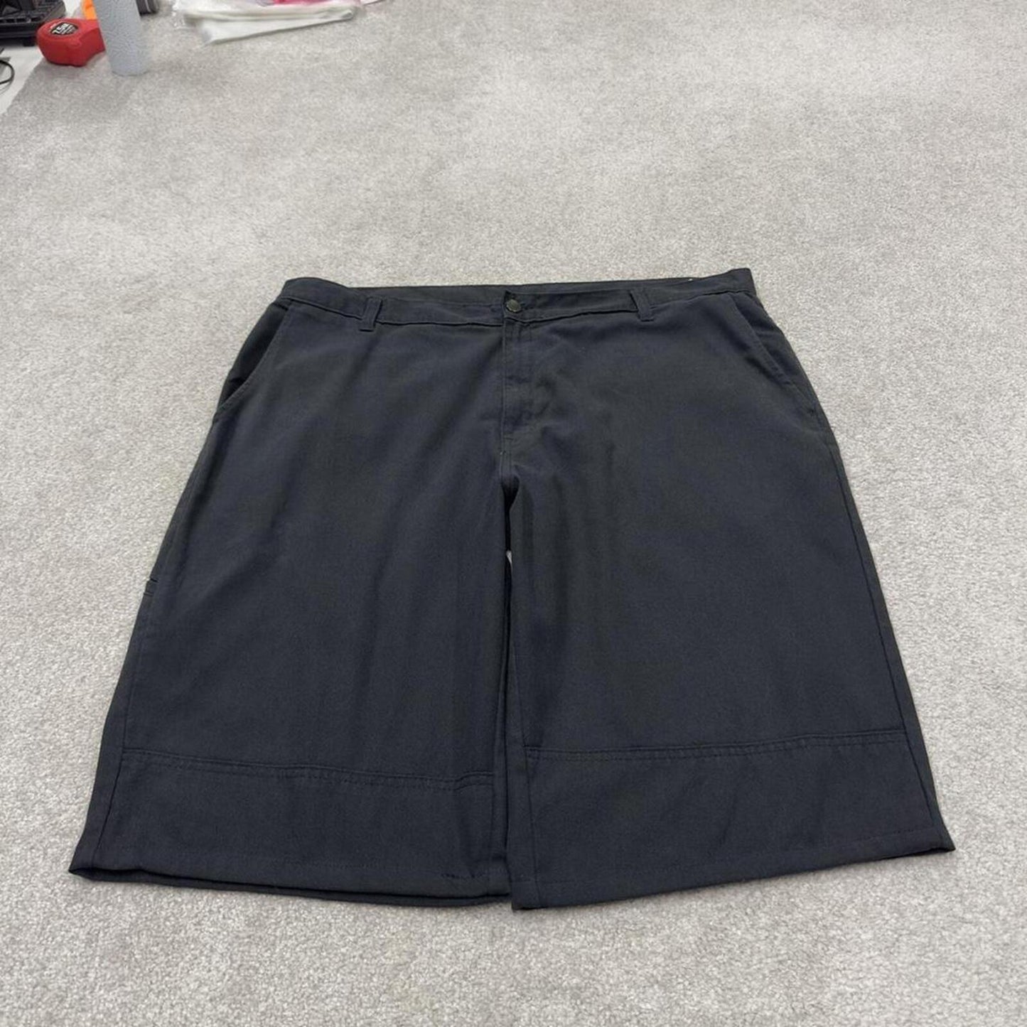 Dickies carpenter shorts loose black Twill chino style skate long leg shorts