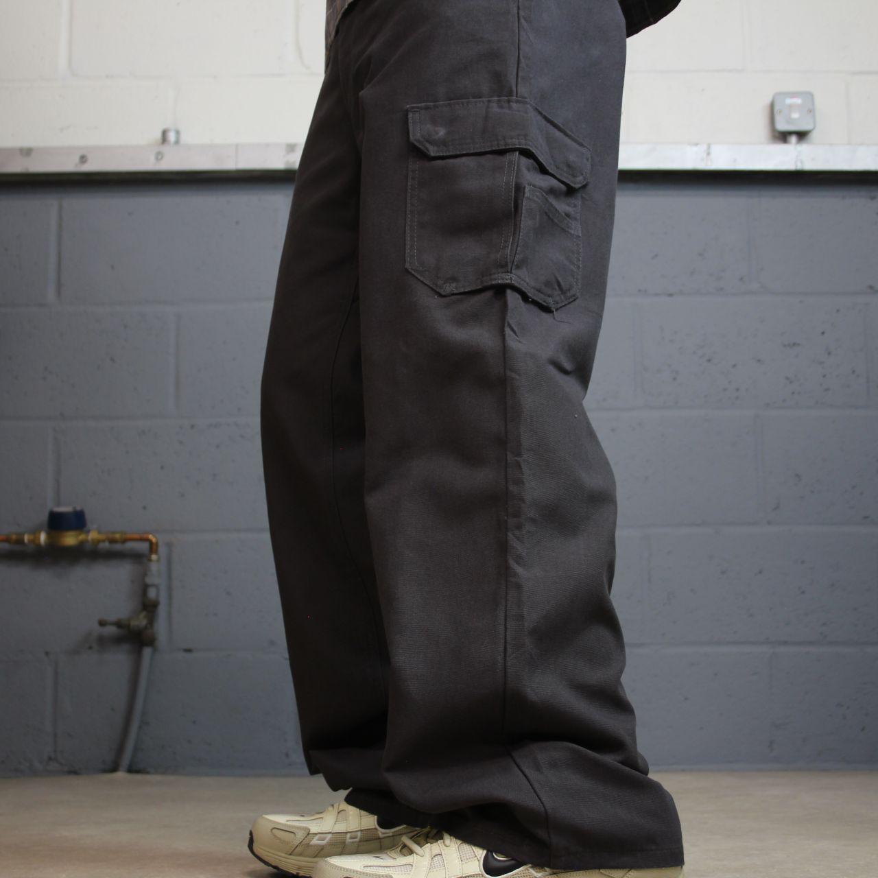 Dickies cargo utility pants W34L32 grey loose leg Chino skate work trousers