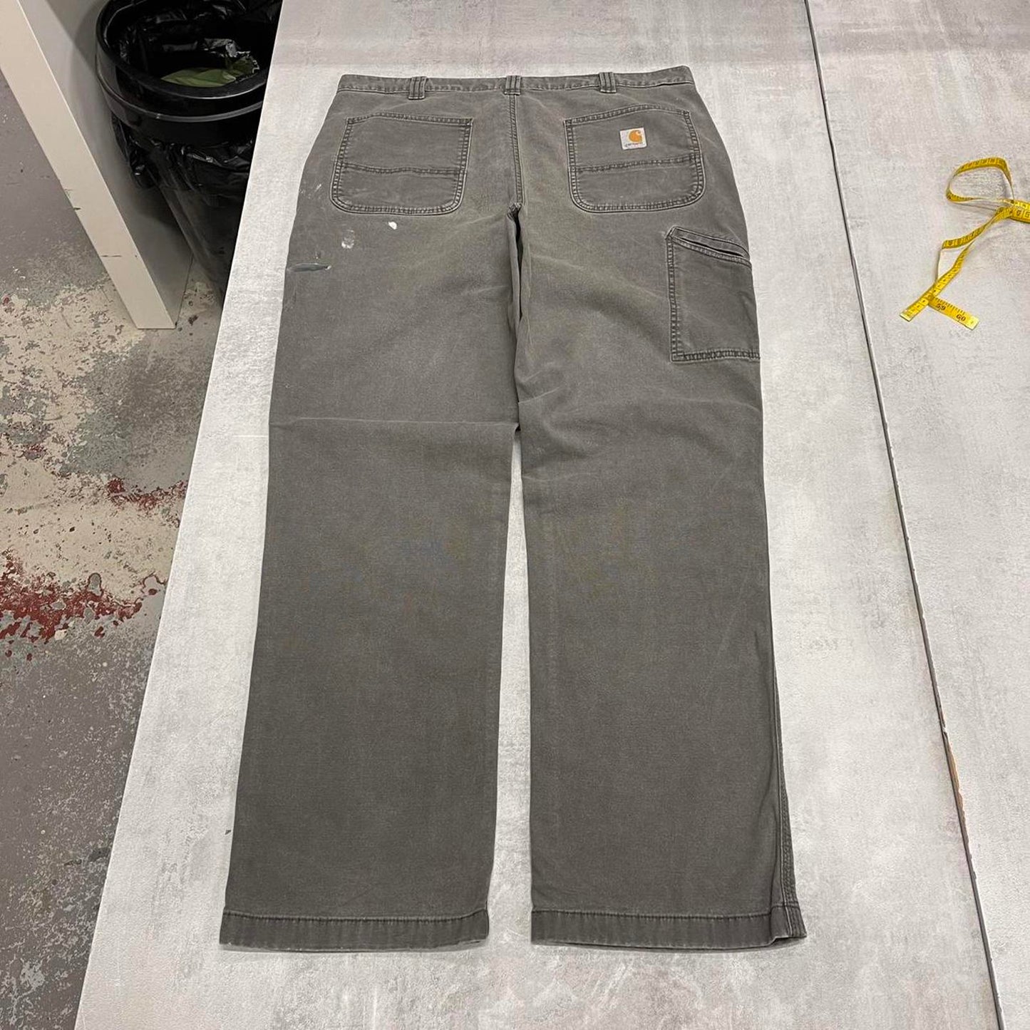 Carhartt carpenter pants W38 L34 grey Loose relaxed fit skate pants
