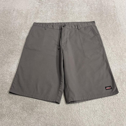Dickies baggy cargo shorts W42 grey long leg chino style summer skater shorts