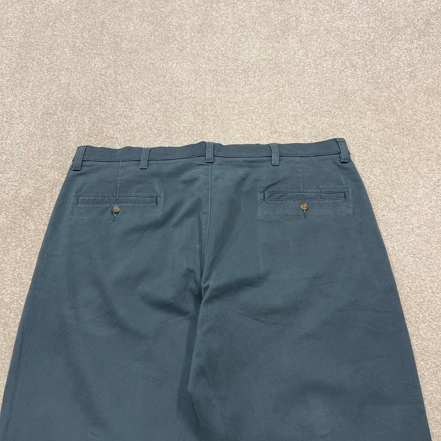 Vintage Y2k Dickies work pants navy Loose fit flex chino style skate trousers