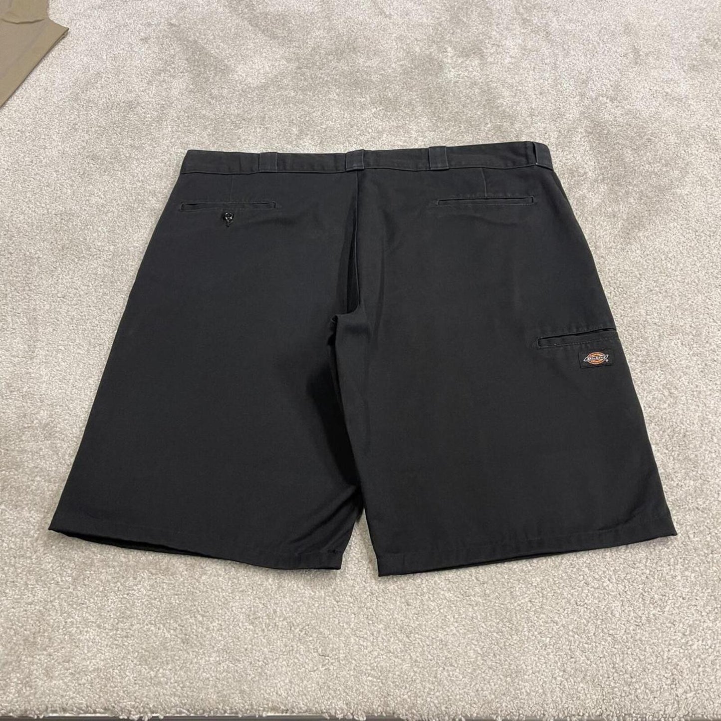 Dickies baggy chino shorts carpenter black Chino style skater shorts long wide leg festival