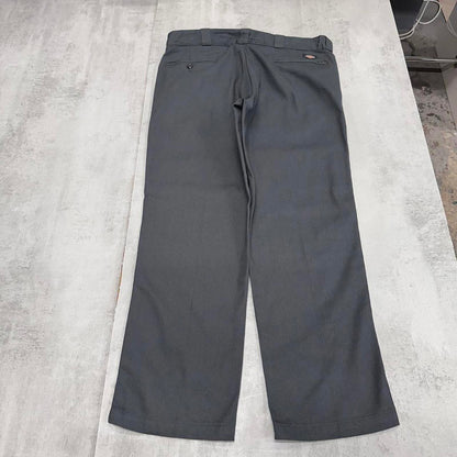 Dickies 874 Pants W38L30 grey original fit twill chino style skater pants
