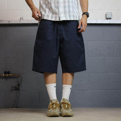 Dickies baggy shorts carpenter y2k skater navy Loose wide leg chino summer festival shorts