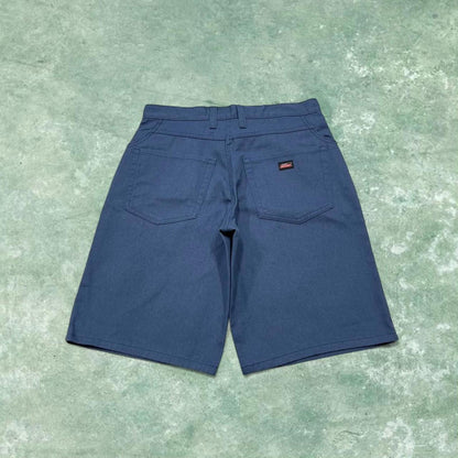 Y2k loose Dickies chino shorts skater style blue Loose fit chino summer festival shorts