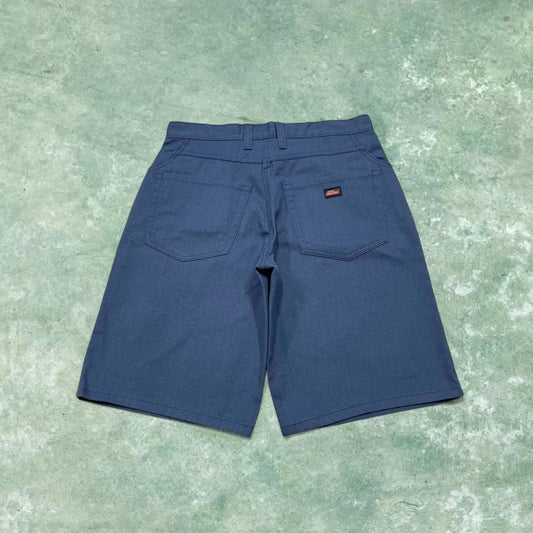 Y2k loose Dickies chino shorts skater style blue Loose fit chino summer festival shorts