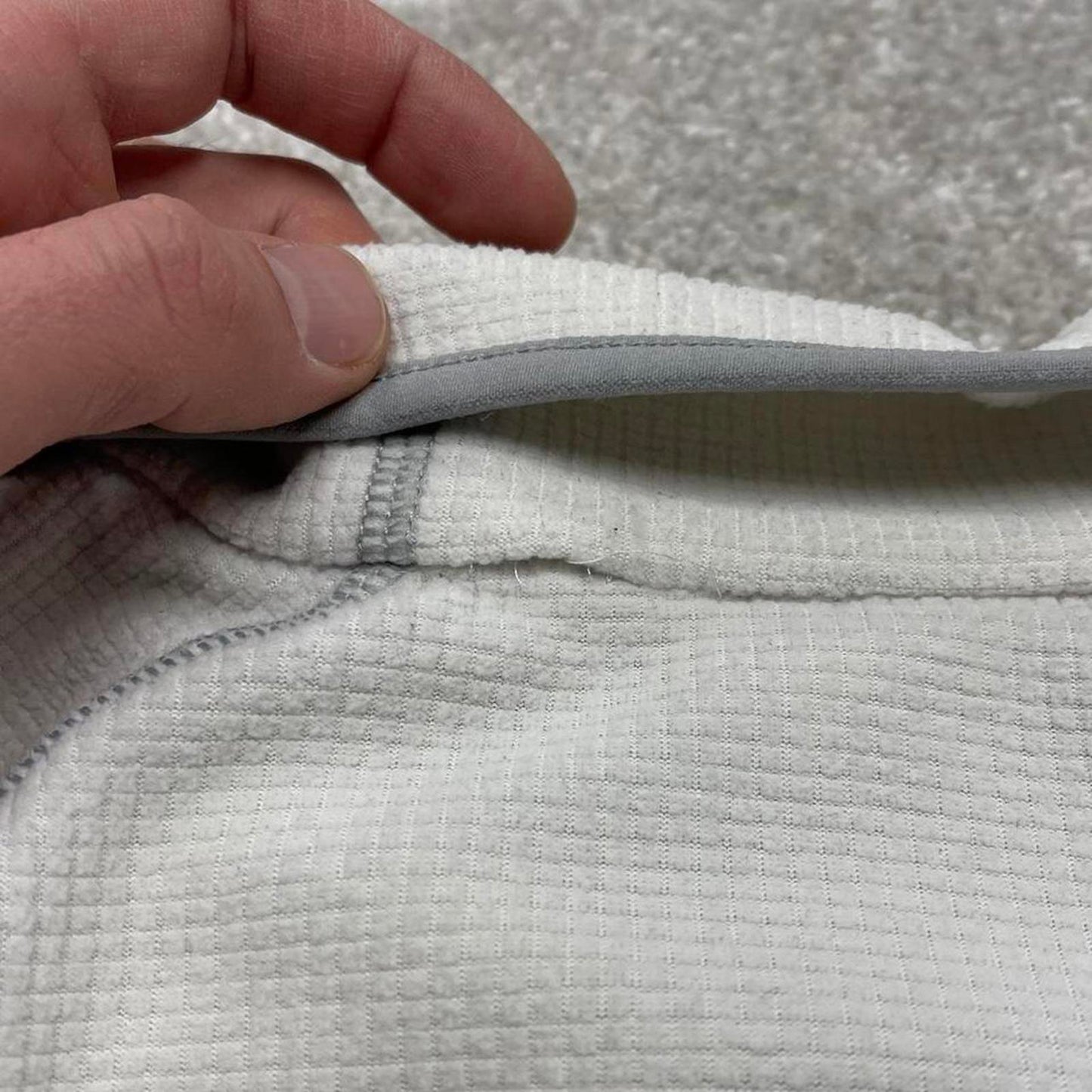 00s Columbia technical fleece XL women's white y2k style full zip up autumn casual outdoors hiking