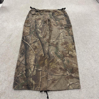 Realtree baggy camo cargo pants loose green Loose floaty leg camouflage hunting trousers