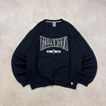 Black vintage Russell sweatshirt L